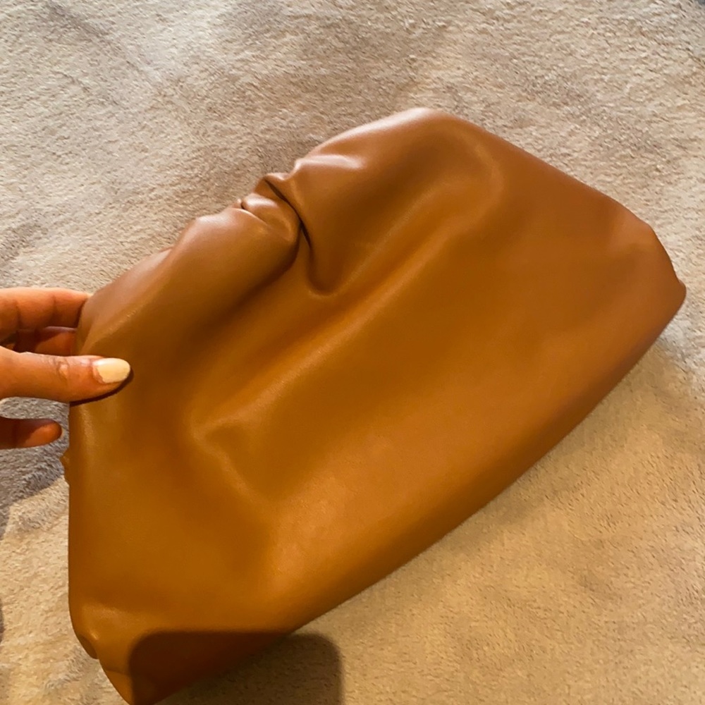 Botegga inspired pouch bag